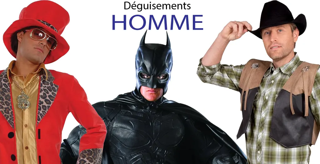 Déguisements pour homme pas cher